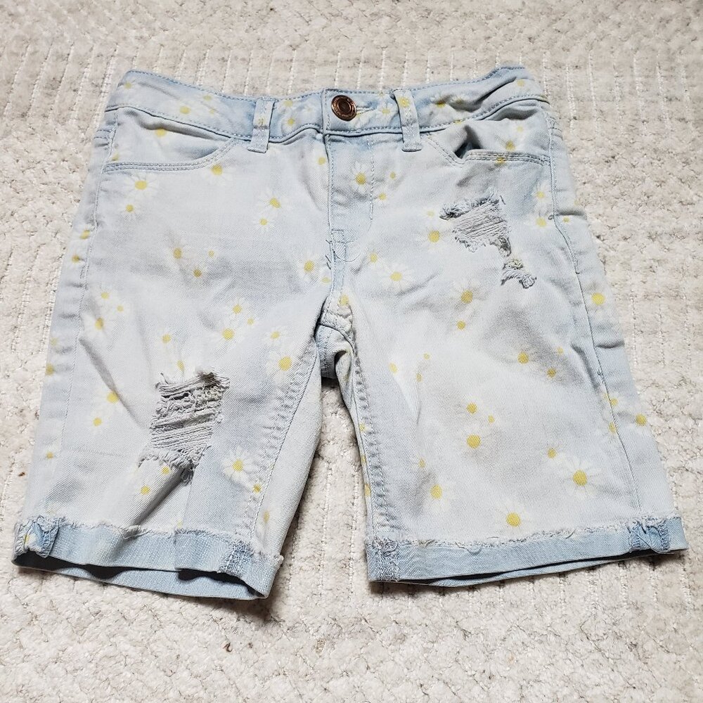 SO Girls Bermuda Denim Shorts Size 12 - Picture 1 of 15